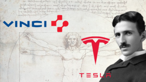 noms de marques hommages inventeur tesla vinci thales cadillac agence de naming bénéfik